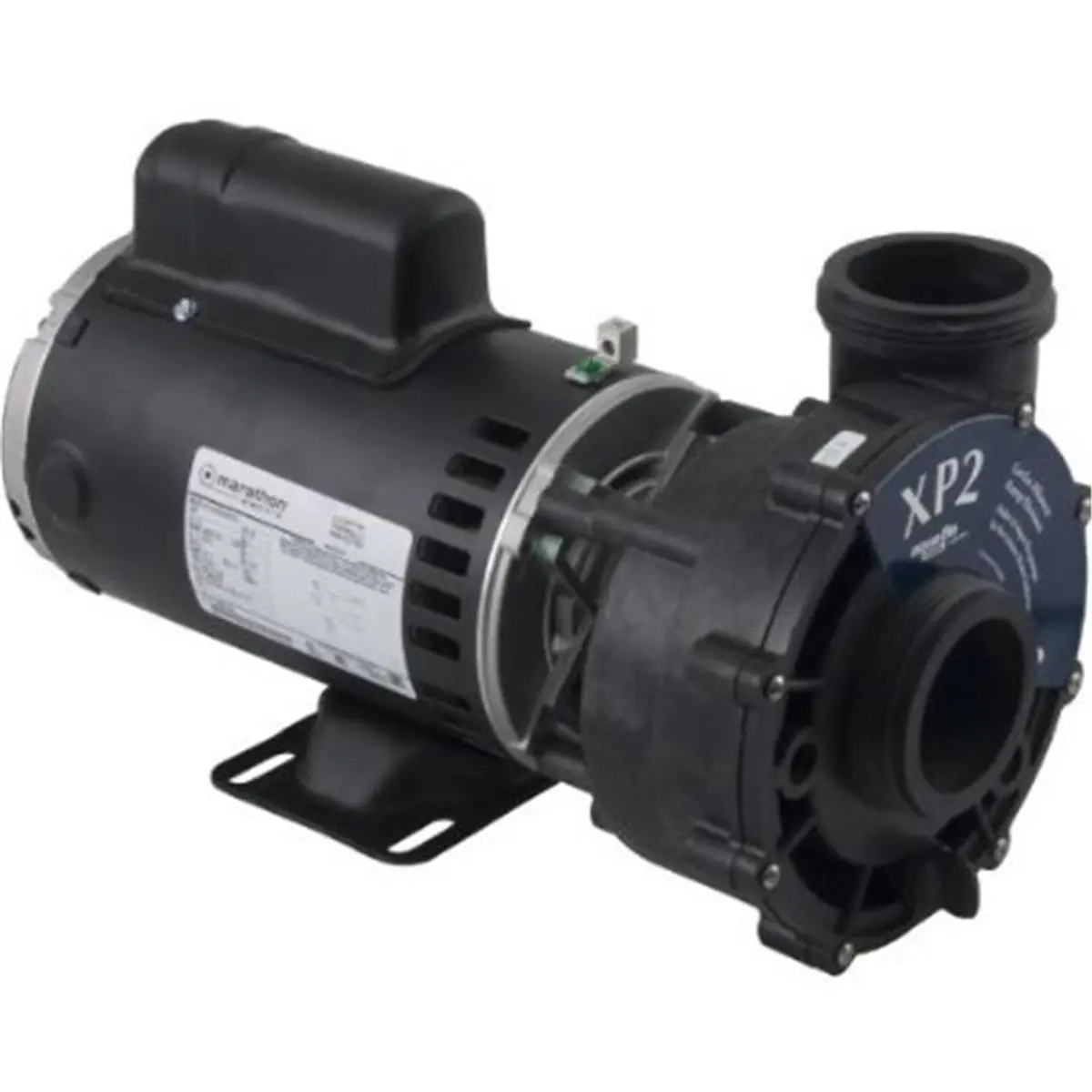 Gecko Alliance Flo-Master XP2 Model Spa Pump - 1.5 HP, 2-Speed, 115V, 140 GPM High Flow Rate, 48-Frame Motor, High Volumetric Volute Design
