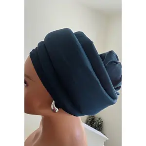 Rich Aunty Taffetta Gele Cap Turban