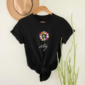 Ally Shirt, LGBTQ Safe Person Shirt, LGBTQ Ally T Shirt, LGBTQ Flags Ally Shirt, Safe Space Pride Tee, Ally Gift, Queer Rainbow Pride Shirt