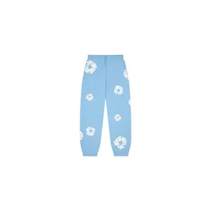 Denim Tears Cotton Wreath Sweatpants Light Blue
