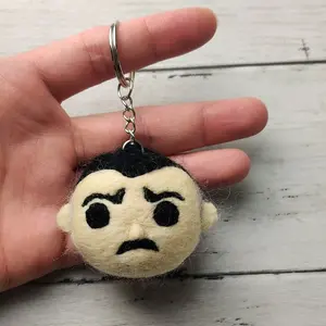 Omni Man Needlefelt Keychain