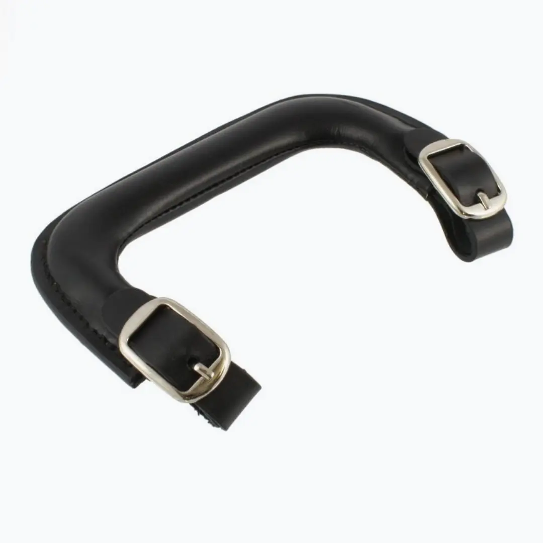 Grover Leather Instrument Case Handle, Durable Replacement Handle for Guitar Bags & Musical Instrument Cases, Guitar Bag