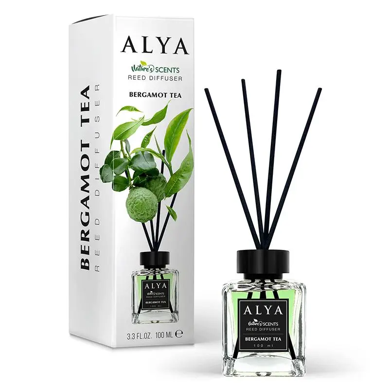 3.3 oz Bergamot Tea Scents-Reed Diffuser