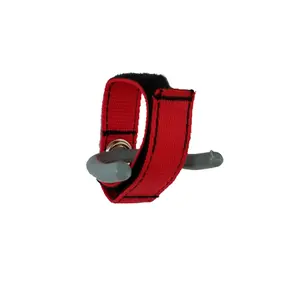 Rubber Coated Hooks w Velcro Straps