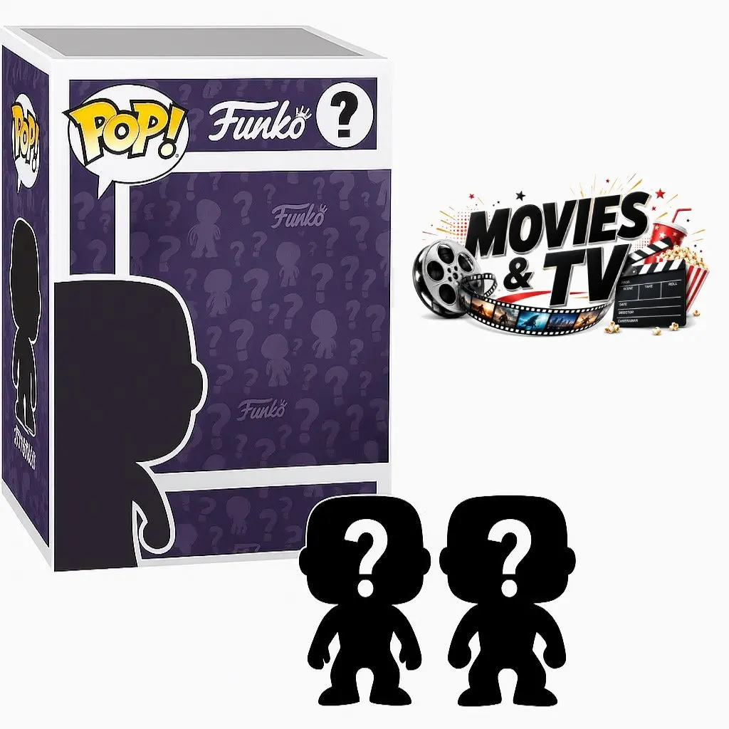 Set of 2 Surprise Mystery Movies & TV Funko Pop! Randomly Selected