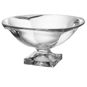Majestic Gifts  Footed Bowl- 13 in., Tableware, Crystalline, Depth 13"