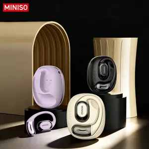 MINISO MS156 Ulter AI Translation Wireless Headphones Supports 134 Languages Bluetooth High Fidelity Sound Quality with Charging Case & Microphone Perfect Birthday Gift - Chargeable