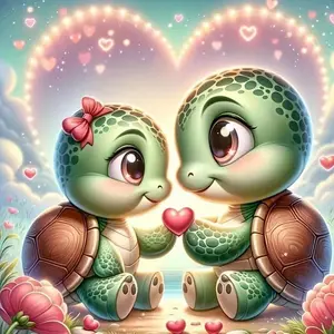 Cute Turtle Pattern DIY Diamond Arts Colorful Painting Kit without Frame, DIY 5D Diamond Arts Colorful Painting Kit, Wall Art Decor for Home, Diamond Painting Kits