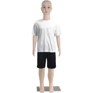 43.3" Child Mannequin Full Body Realistic Detachable Manikin Display Head Turns Dress Form W/Base, Gender-