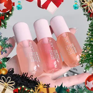 Moisturizing Lip Balm 1 Counts Hydrating Glossy Lip Glaze Stick Plumping Lip Oil for Girls Women Perfect for Daily Use