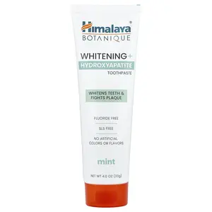 Himalaya Whitening + Hydroxyapatite Toothpaste, Mint, 4 oz (113 g)