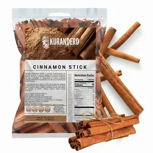 Kurandero Cinnamon Sticks 4 oz - Warm Sweet Spice Aroma for Teas Coffee Chocolate Drinks Baking Mulling & Traditional Preparations