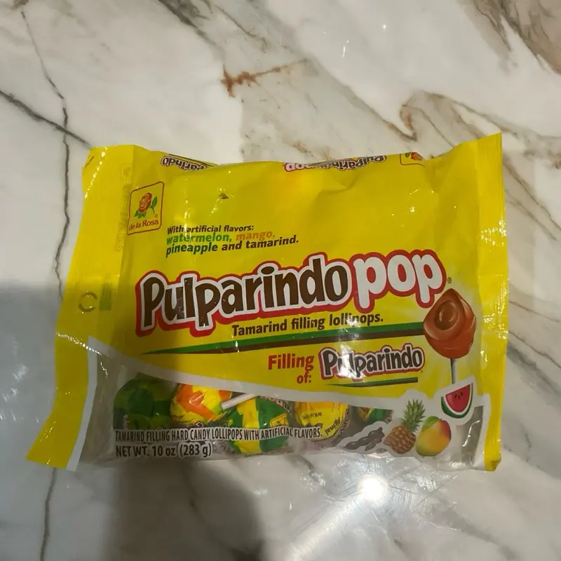 Pulparindo pop lollipops