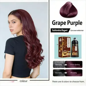 Fast-Acting 3-In-1 Hair Color Cream, Mild Ingredients, Fragrance, No Stimulation, Salon Quality, Recyclable, Single Item, Batch Number 001