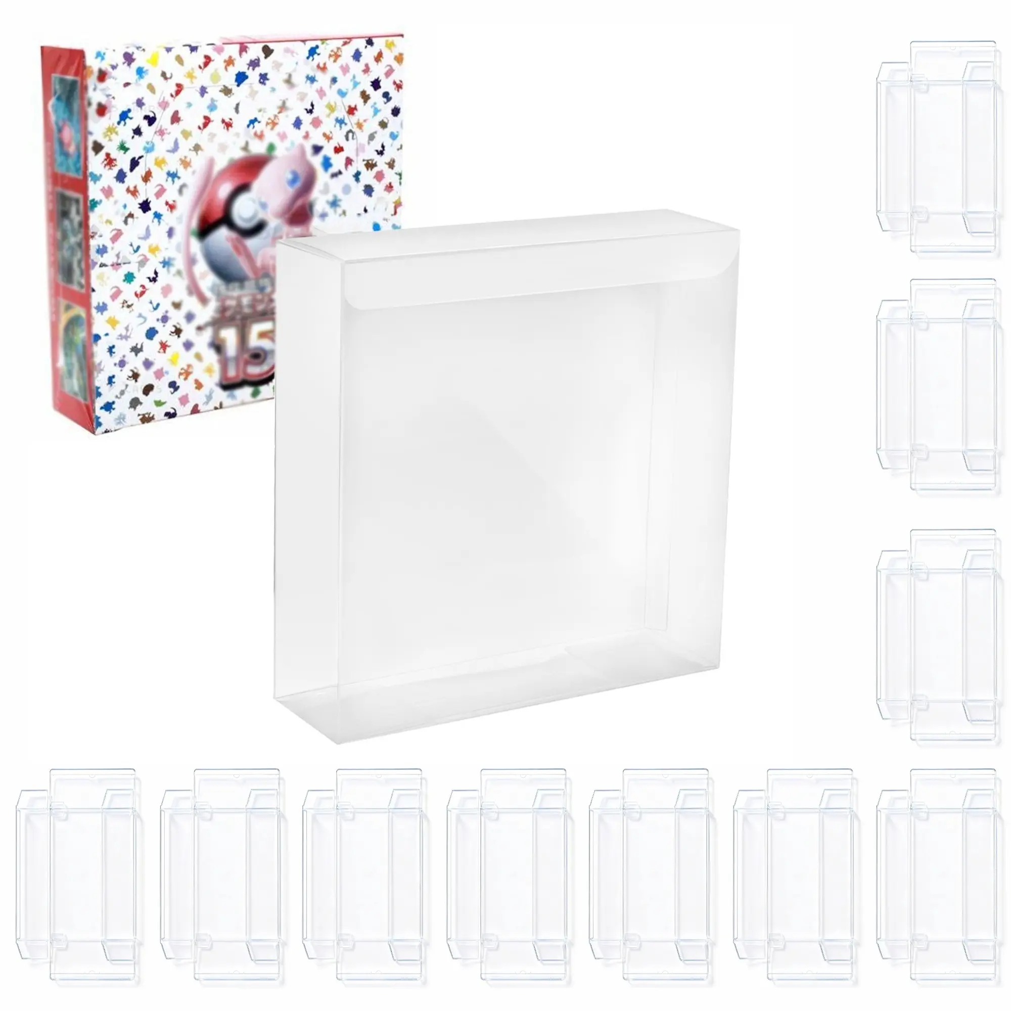 booster box plastic protector Ultra Thick Acrylic Booster Box Stackable Display Case Protector with – The  SportsRoom