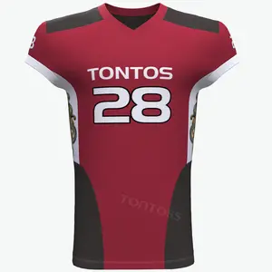 Professional American Football Jerseys Custom Made Antique Style Long Short Sleeve Sports Apparel
