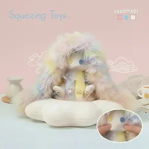 2026 Ultra Soft Handmade Squishy Doll Food-Grade Silicone Stress Relief Toy Adorable Character Smooth Skin-Friendly Texture Ideal for Daily Relaxation