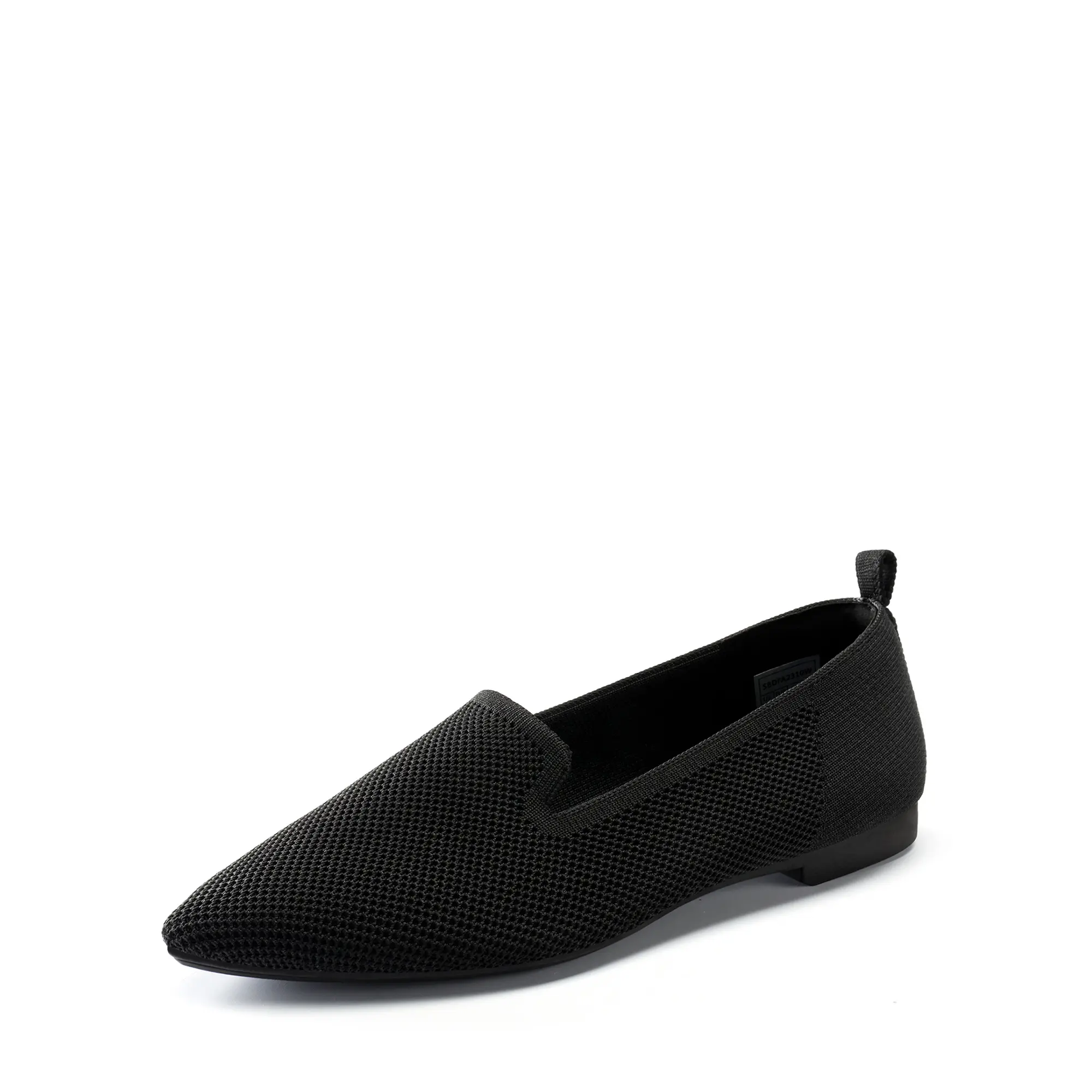 Dream Pairs Women's Knit Loafers, Washable Slip On Walking Shoes with Pointed Toe, Comfortable Footwear with Arch Support, Casual Flats, Rubber, Fabric, Knitted Mesh, Removable Insole, Heel Pillow, Supportive Fit, Loafer Flat