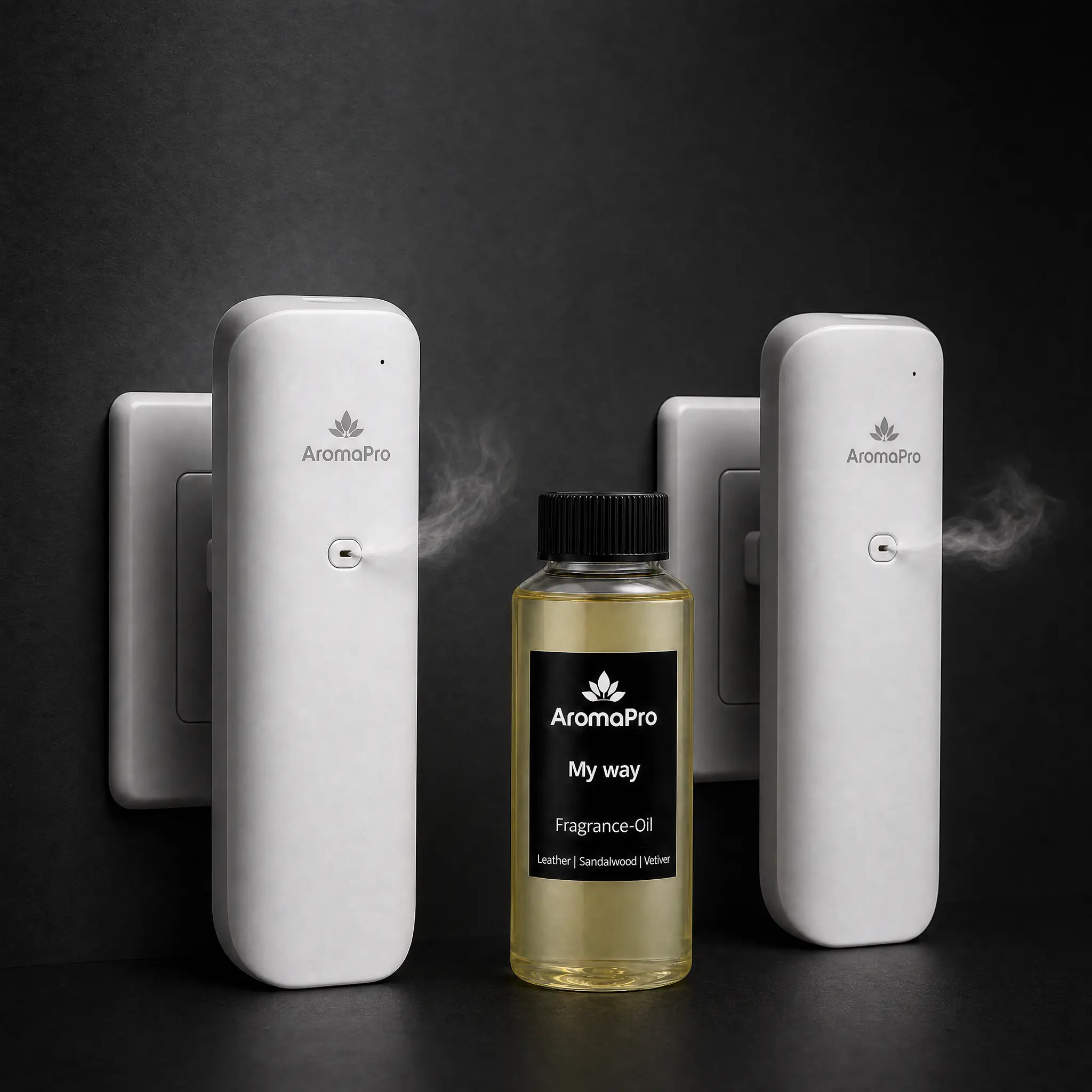 AromaPro Luxury Trio – Edición Limitada  2 Difusores + My Way 500ml