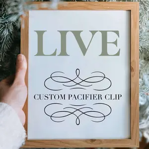 Custom Pacifier Clip