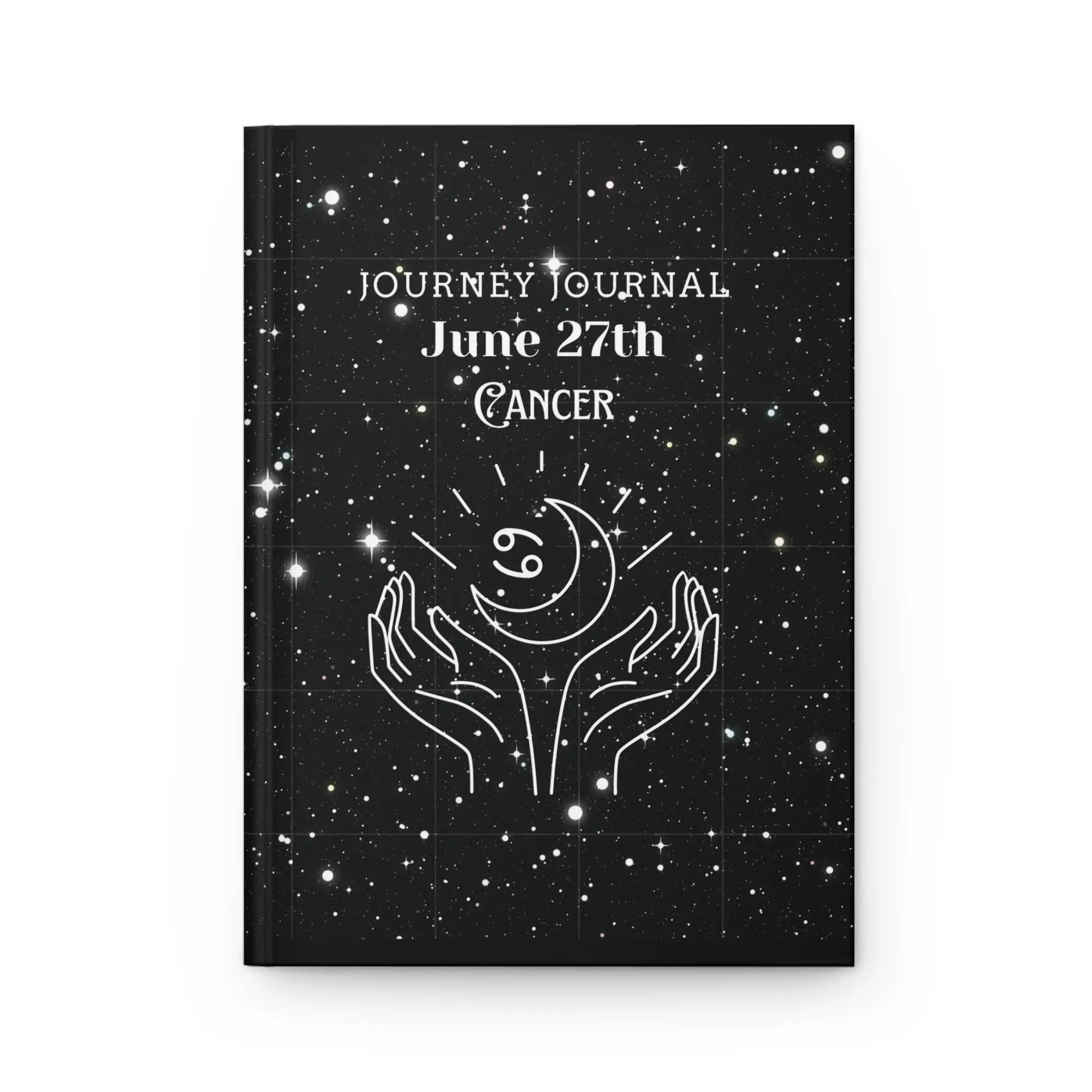 Cosmic Journey Journal for Cancer, Astrology Notebook, Zodical Gifts, Celestial Diary, Birthday Journal, Space-inspired Note