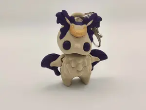 Moth Pixie Keychain – Adorable Articulated Forest Charm
