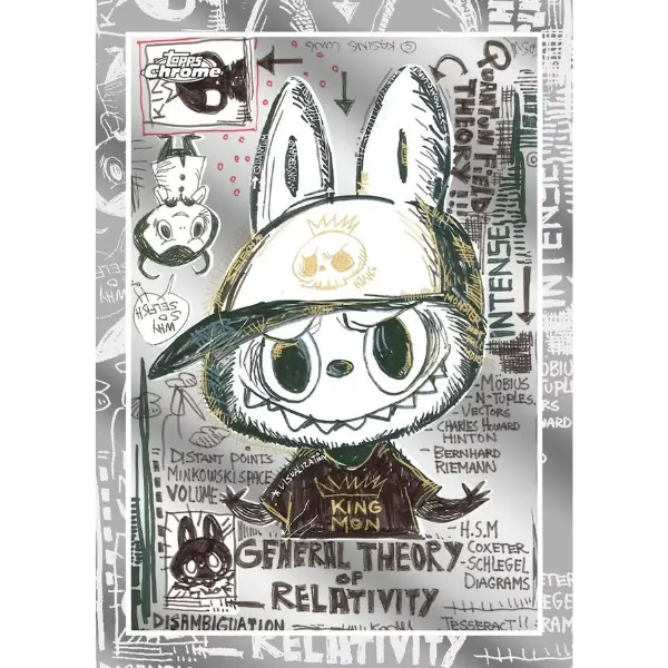 Topps Chrome Labubu Monsters by monsters - TikTok Shop