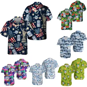 6 types Summer Shirt of beer, 4th of July USA Flag Patriotic drinking American flag beer Shirt