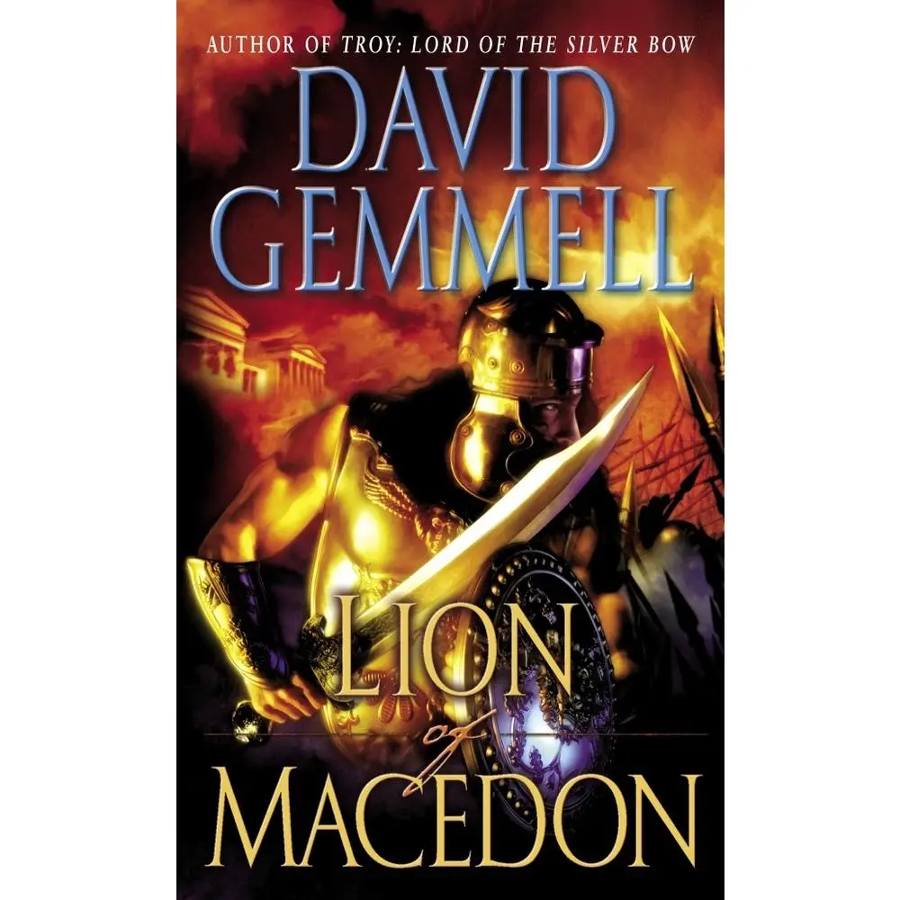 Used Historical Fiction Literature Book - Lion of Macedon by David Gemmell (Mass Market Paperback, English) - Del Rey Books, Historical Fiction Books, Gemmell, David