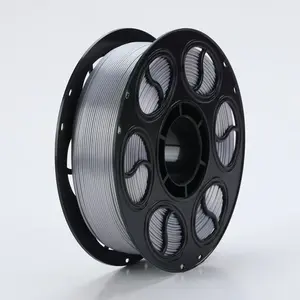 1.75mm 3D Printer Filament, Shiny Metallic PLA Silk Filament, 3D Printing Filament for 3D Printer, Office Equipment Parts