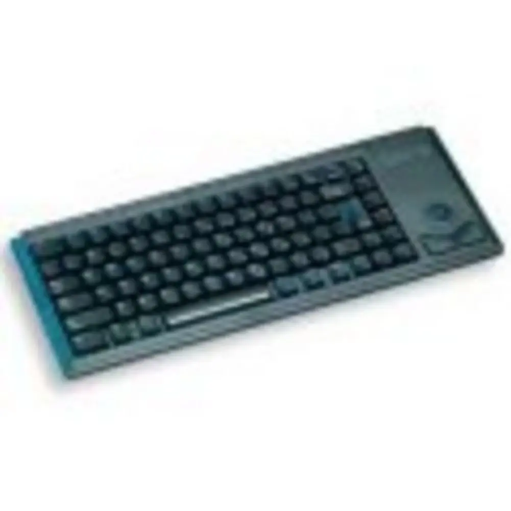 Cherry ML 4420 Ultra-Slim PS/2 Keyboard with 83 Position Key Layout - Black