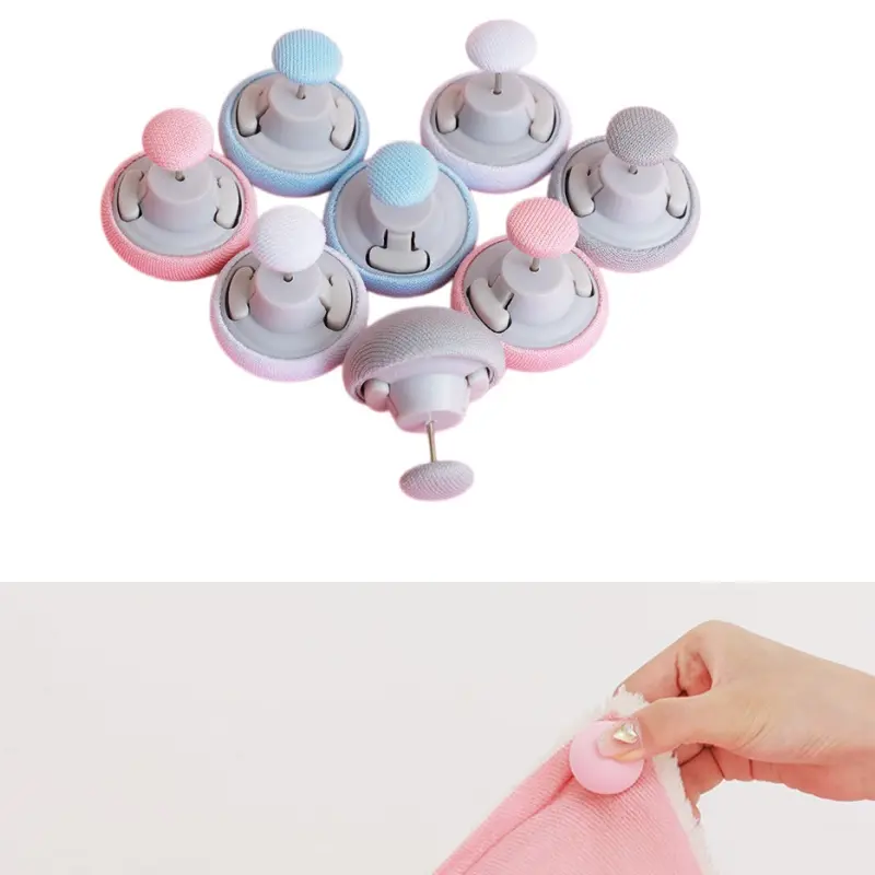 Bed Sheet Quilt Clip, 20 Counts Anti-Slip Blanket Buckles, One-Button Unlock Duvet Cover Quilt Fastener Clips, Bed Sheet Grippers, Durable Bedding Accessories-MM1