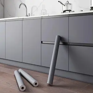 Matte Self-Adhesive Wallpaper Waterproof Vinyl Contact Paper, Ideal for Interior Walls Kitchen Cabinet Furniture Renovation DIY Home Decor