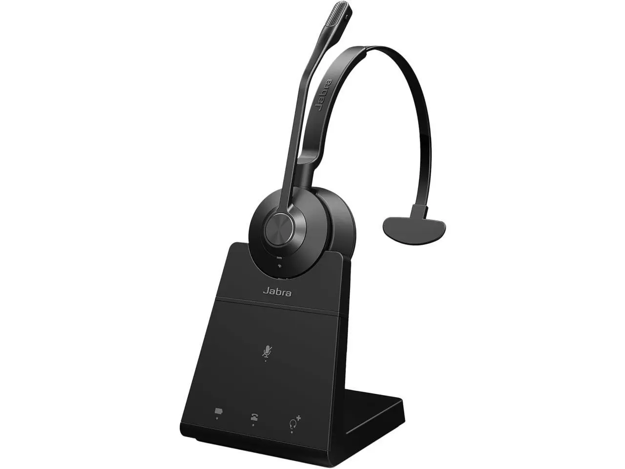 Jabra Engage 45 SE (Second Edition) Wireless Single-Ear Headphones - Bluetooth, Noise-Canceling Microphone, 13 hour Battery Life, Dual Connectivity, MS Teams Certified, Supports Other Platforms, Black