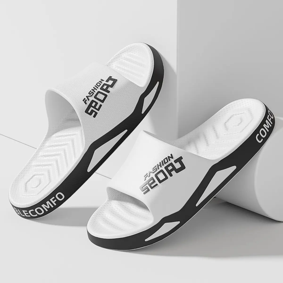 Unisex Breathable Lightweight Slide Walking Shoes - Fashion Sport-Style Summer Footwear for Home Bathroom, Gym Use - Ideal for Dorm, Anyone on the Move