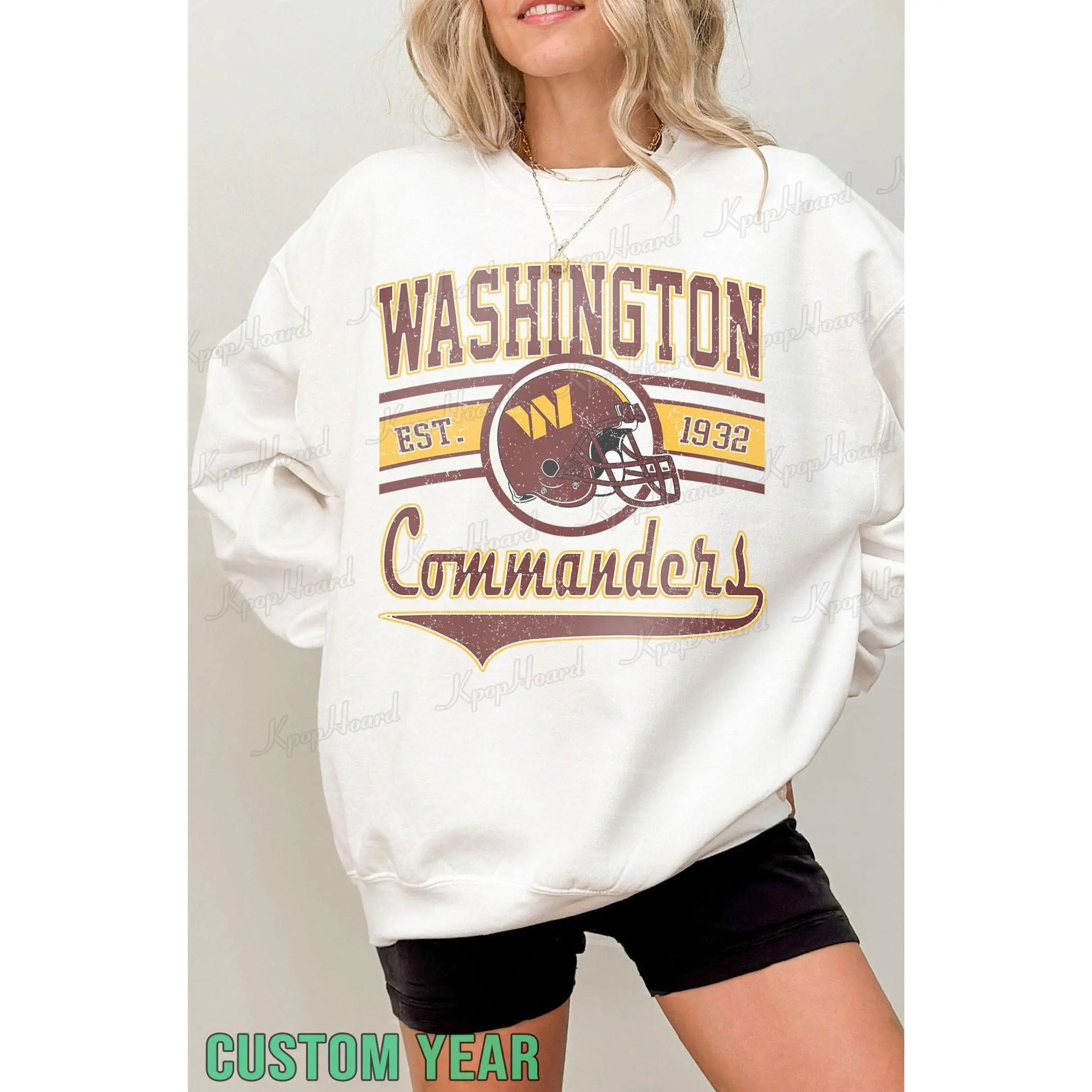 Washington Commanders Sweatshirt, Vintage Commanders tshirt, Washington Football Fan shirt, Gameday tee, Commanders Sweatshirt, Football tee