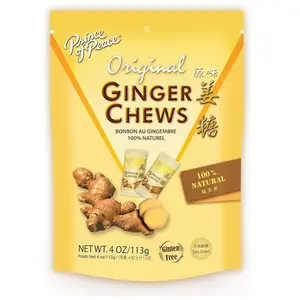 Prince Of Peace Ginger Chews Original 4 oz Bag ( Pack Of 4 )