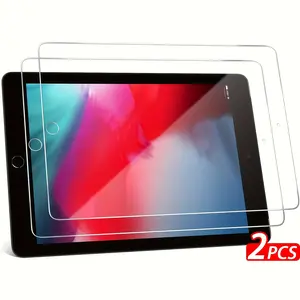 2-Pack Anti-Scratch Tempered Glass Screen Protector Film for iPad Air 2/air 1/pro 9.7 Inch, HD Protection for iPad 6/5 Generation, 2018/2017 Models