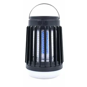 Solar Mosquito Killer Bulb — 3-in-1 Multifunctional (Mosquito Killer / Camping Light / Flashlight) — USB Rechargeable, Portable Mosquito Lamp — Suitable for Porches, Hallways, Balconies, and Courtyards