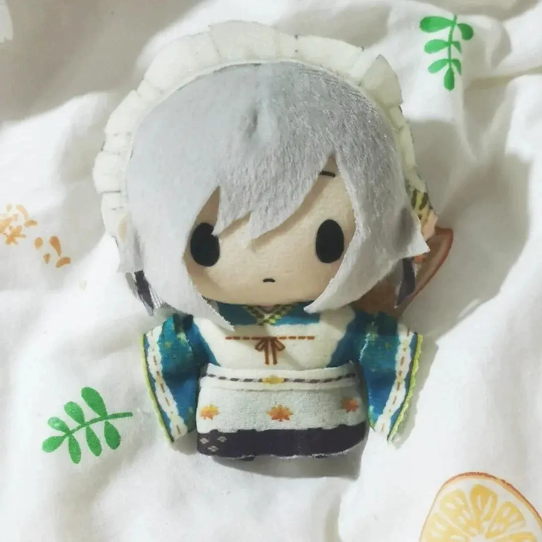 10cm Sekai Doudou Eye Nunu Body Azusawa Kohane Cotton Doll Hoshino Ichika Cute Cartoon Plush keychain bag char Birthday Gift Toy
