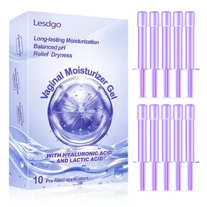 Women's Intimate Care Gel with Hyaluronic Acid, Lactic Acid & Vitamin E - 24 Months Shelf Life, Daily Hygiene Support, Moisture Retention, Dryness & Itching Relief