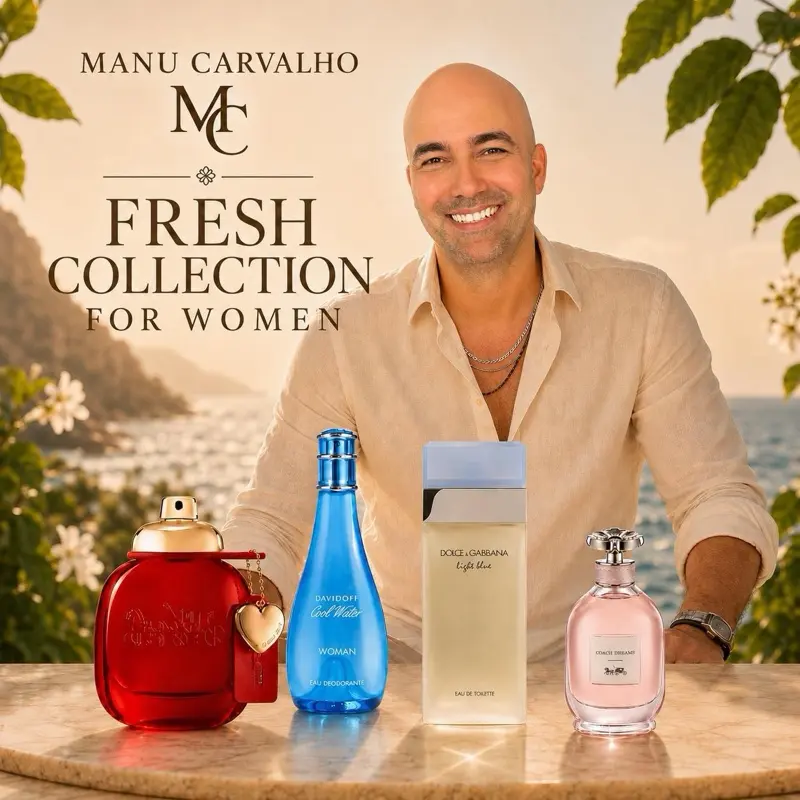 Mega Bundle Coach Love 90 ML + Light Blue women 100 ML + Cool Water Women 100 ML + Coach Dream 60 ML EDP For Women
