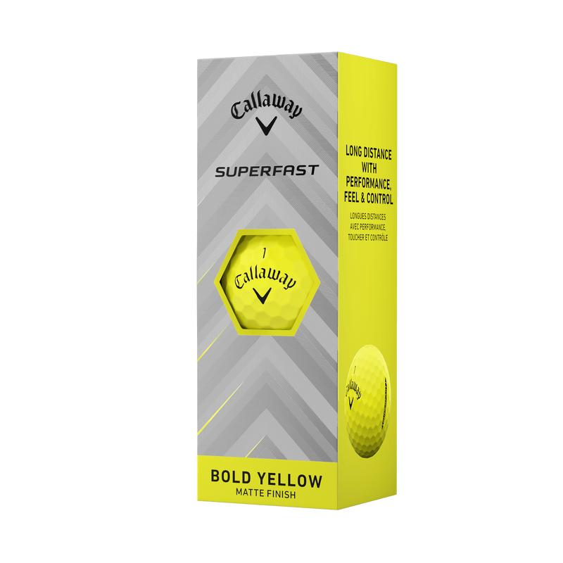 Callaway Golf Superfast Bold Yellow 15-Pack Golf Balls