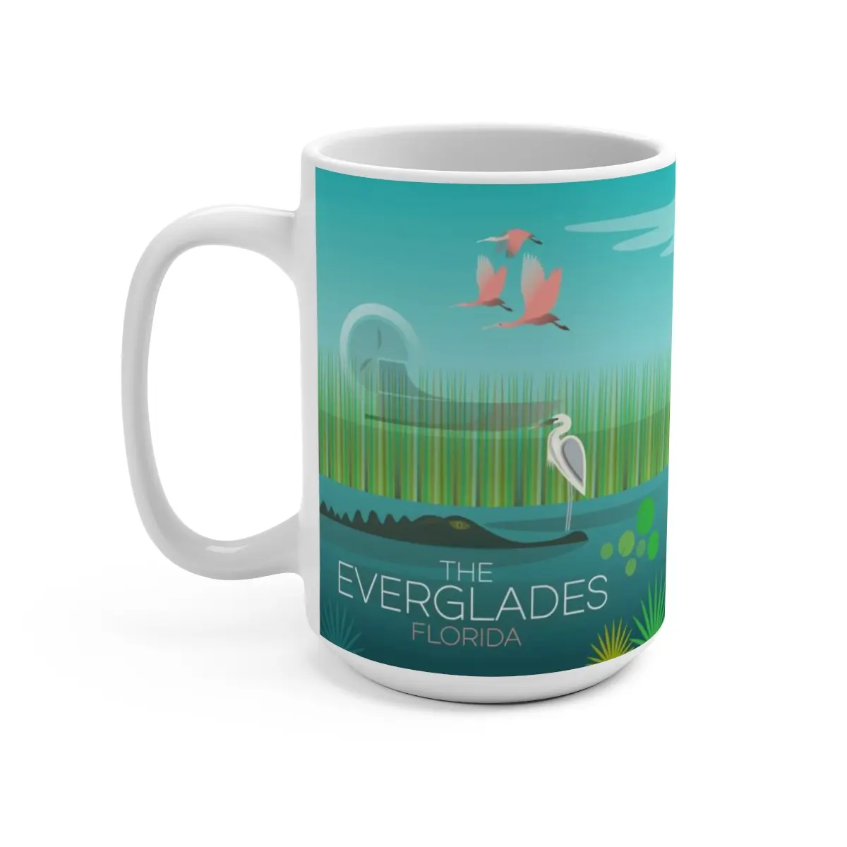 The Everglades, Florida Mug 15oz