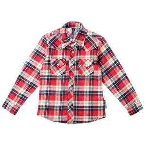 Stevie Long Sleeve Plaid Rockabilly Shirt