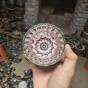 Masterpiece Handmade Tea bowl  Kiln Opening
