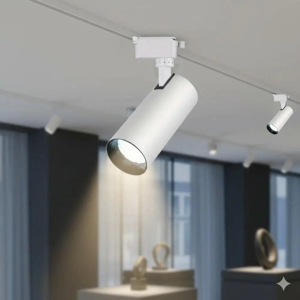 Revolutionize Your Space! Multi-Function Track Light with Zoom & 360° Rotation. Perfect for Home Office, Commercial & Indoor Lighting Solutions.