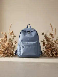 Spider Web Pattern Backpack, Casual Nylon Shoulder Bag, Durable and Easy to Clean, Perfect for Daily Use, Unisex Design, All Seasons