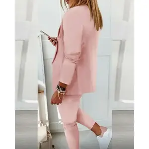 2025 New Casual Suit Women's Blazer Set Comfort Formal
