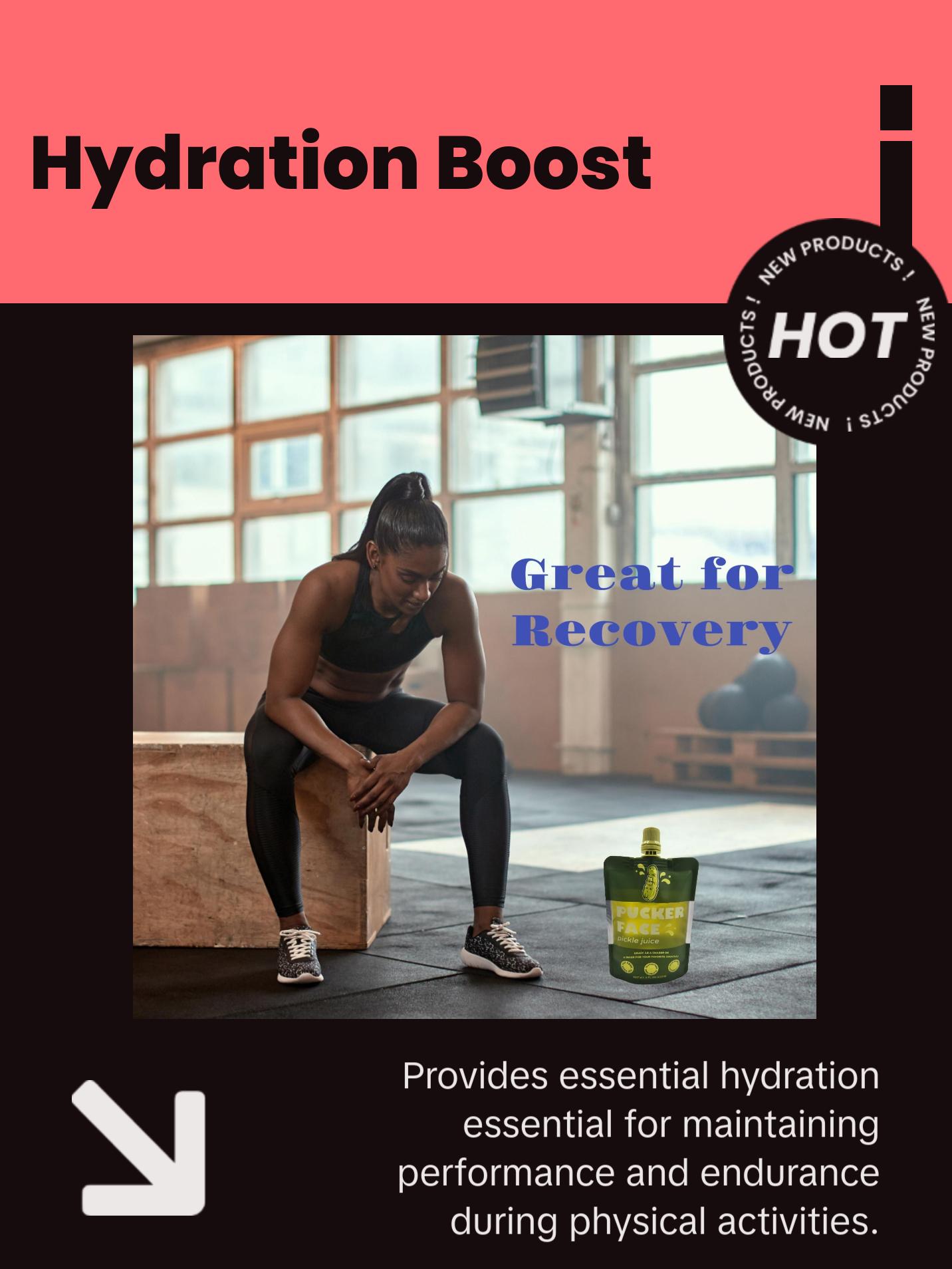 PUCKER FACE PICKLE JUICE CHAMOY FLAVOR 10 4 OUNCE POUCHES